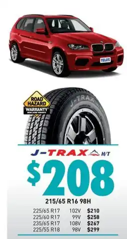 Bob Jane T-Marts J-Trax H/T offer