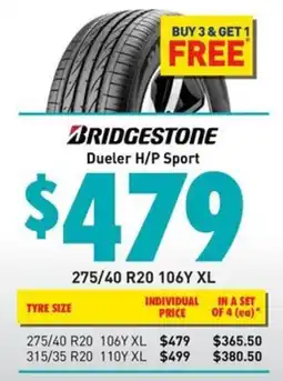 Bob Jane T-Marts Bridgestone Dueler H/P Sport offer
