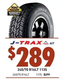 Bob Jane T-Marts J-Trax A/T offer