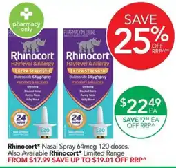 Terry White Rhinocort Nasal Spray offer