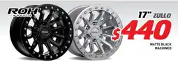 Bob Jane T-Marts 17" Zullo Matte Black Machined offer