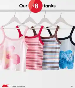 Kmart Kmart tanks offer