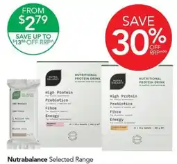 Terry White Nutrabalance Selected Range offer