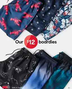 Kmart Our boardies offer