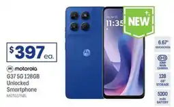 Officeworks motorola G37 5G 128GB Unlocked Smartphone offer