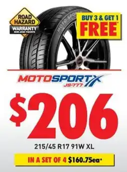 Bob Jane T-Marts MotoSportX JS-777 offer