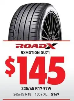 Bob Jane T-Marts RoadX RXMotion DU71 offer