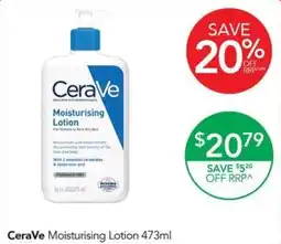 Terry White CeraVe Moisturising Lotion offer