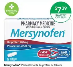 Terry White Mersynofen Paracetamol & Ibuprofen offer