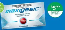 Terry White Maxigesic offer