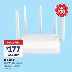 Officeworks D-Link C36 Wi-Fi 7 Router offer