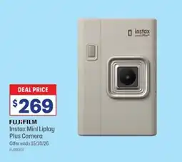 Officeworks Fujifilm Instax Mini Liplay Plus Camera offer