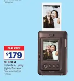 Officeworks Fujifilm Instax Mini Liplay Hybrid Camera offer