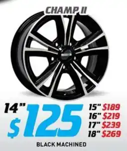 Bob Jane T-Marts Champ II Black Machined offer