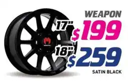 Bob Jane T-Marts Weapon Satin Black offer