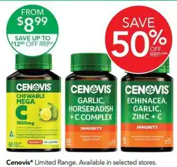 Terry White Cenovis offer