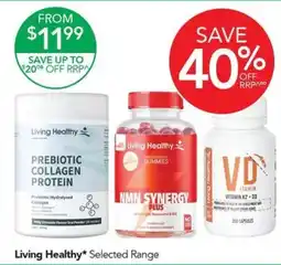 Terry White Living Healthy Selected Range offer