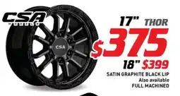Bob Jane T-Marts CSA Thor offer