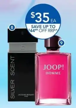 Terry White Joop! Homme & Silver Scent offer