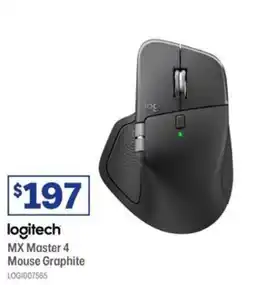 Officeworks logitech MX Master 4 Mouse Graphite offer