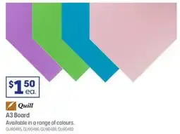 Officeworks Quill A3 Board offer