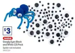 Officeworks kadink Googly Eyes Black and White offer