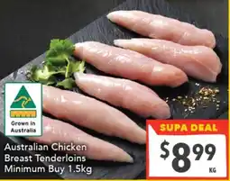 Supa Valu Australian Chicken Breast Tenderloins offer