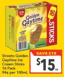 Supa Valu Streets Golden Gaytime Ice Cream Sticks offer