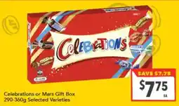 Supa Valu Celebrations Gift Box offer