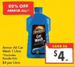 Supa Valu Armor All Car Wash offer