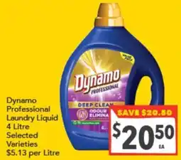 Supa Valu Dynamo Professional Laundry Liquid offer