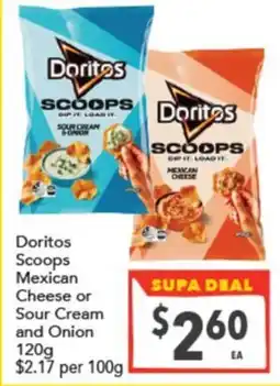 Supa Valu Doritos Scoops offer