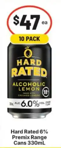 Supa Valu Hard Rated Alcoholic Lemon offer