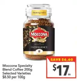 Supa Valu Moccona Specialty Blend Coffee offer