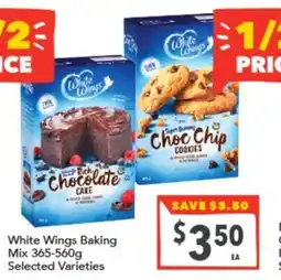 Supa Valu White Wings Baking Mix offer