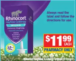 Direct Chemist Outlet Rhinocort Hayfever & Allergy Original offer