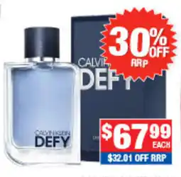 Direct Chemist Outlet Calvin Klein Defy offer