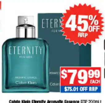 Direct Chemist Outlet Calvin Klein Eternity Aromatic Essence EDP offer