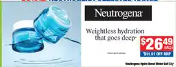 Direct Chemist Outlet Neutrogena Hydro Boost Water Gel offer