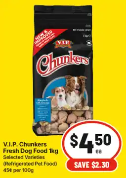 IGA V.I.P. Chunkers Fresh Dog Food offer