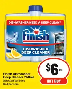 IGA Finish Dishwasher Deep Cleaner offer