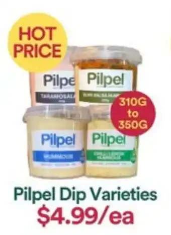 Pilpel Dip Varieties