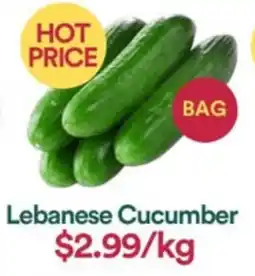 WHOLEFARMS Lebanese Cucumber offer