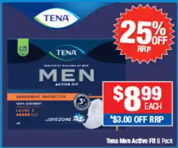 Direct Chemist Outlet Tena Men Active Fit offer
