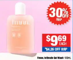 Direct Chemist Outlet Fmnn Intimate Gel Wash offer