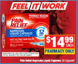 Direct Chemist Outlet Pain Relief Naproxen Liquid Capsules offer
