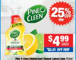 Direct Chemist Outlet Pine O Clean Disinfectant Cleaner Lemon Lime offer