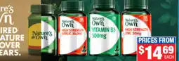 Direct Chemist Outlet Nature's Own High Strength Garlic 10,000 offer