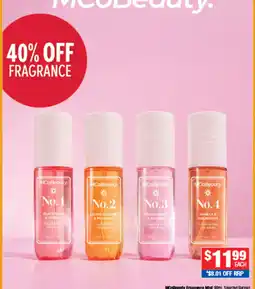 Direct Chemist Outlet MCoBeauty Fragrance Mist offer