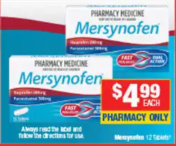 Direct Chemist Outlet Mersynofen offer